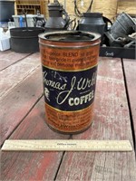 Antique Thomas Webb Coffee Tin