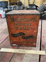 Antique Sexton Co Coffee Tin