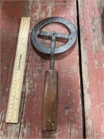 Antique Hand Forged Wagon Wheel Tool