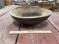 Huge 16 Inch Wood Burl Bowl