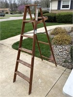 Wood 6ft Step Ladder