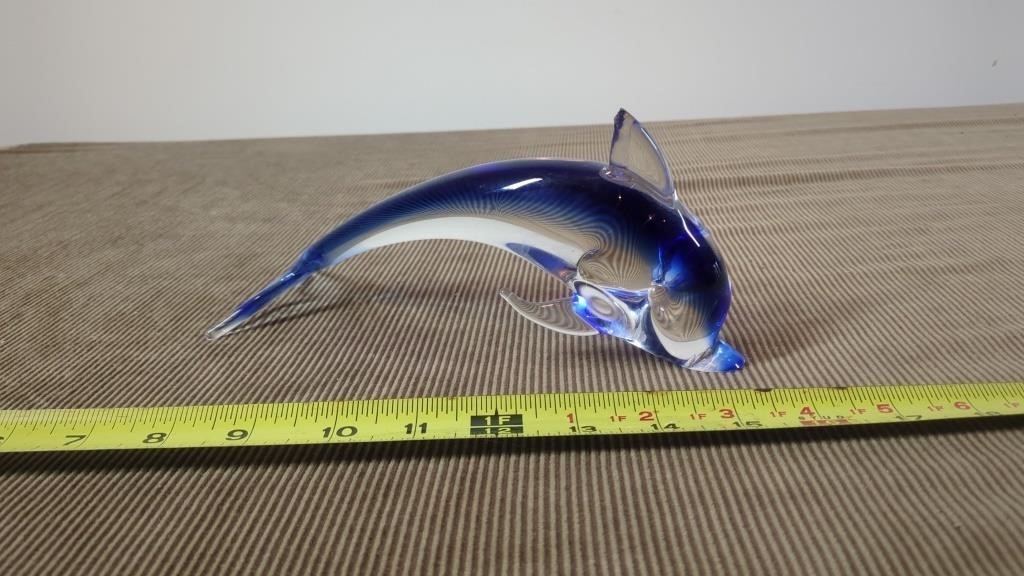 OGGETI ITALY GLASS DOLPHIN