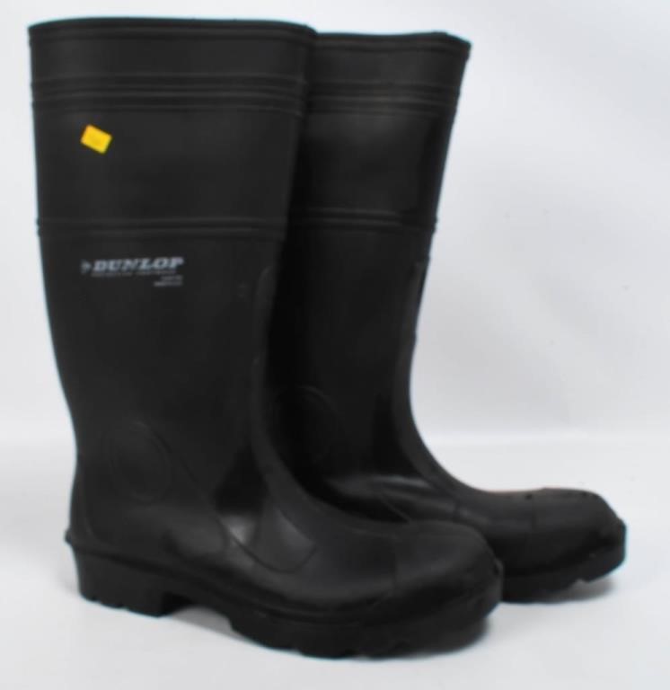 Dunlop Protection Footgear, Rubber Boots sz 12