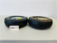 (2) 10" Pneumatic Tires