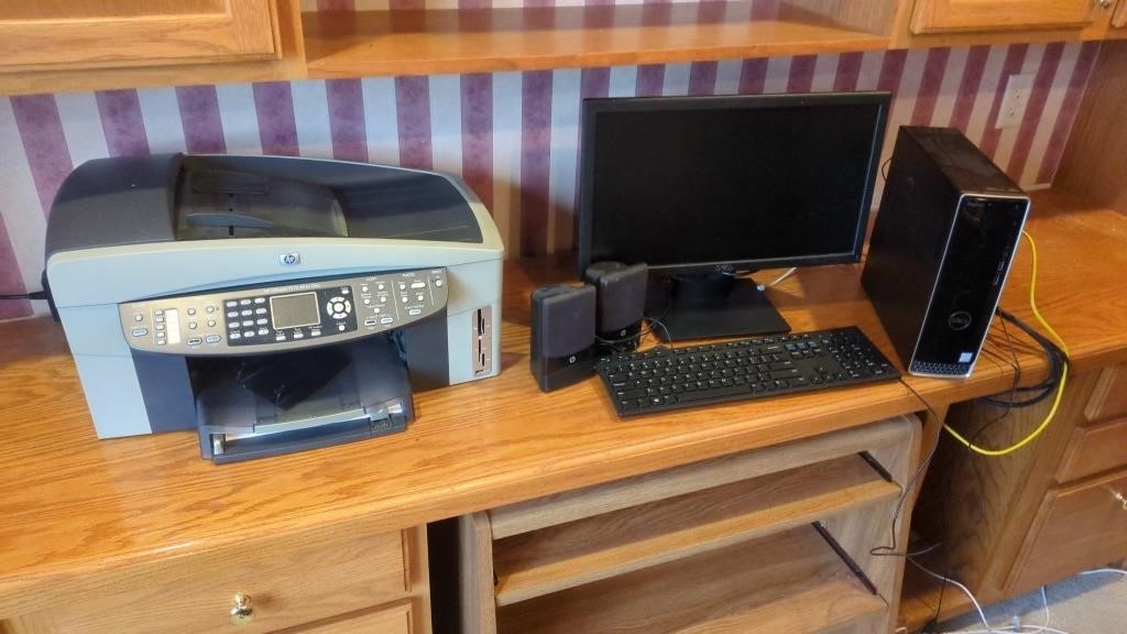 DELL COMPUTER AND HP PRINTER