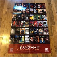 1994 Sandman Comic Promo Poster