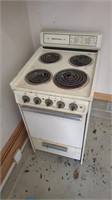 BROWN ELECTRIC STOVE