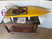 49" Remote Controlled Handmade Bonzi Boat w/Parts