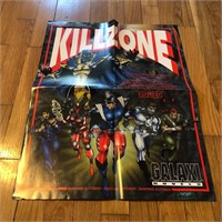 1994 Killzone Comic Book Promo Poster