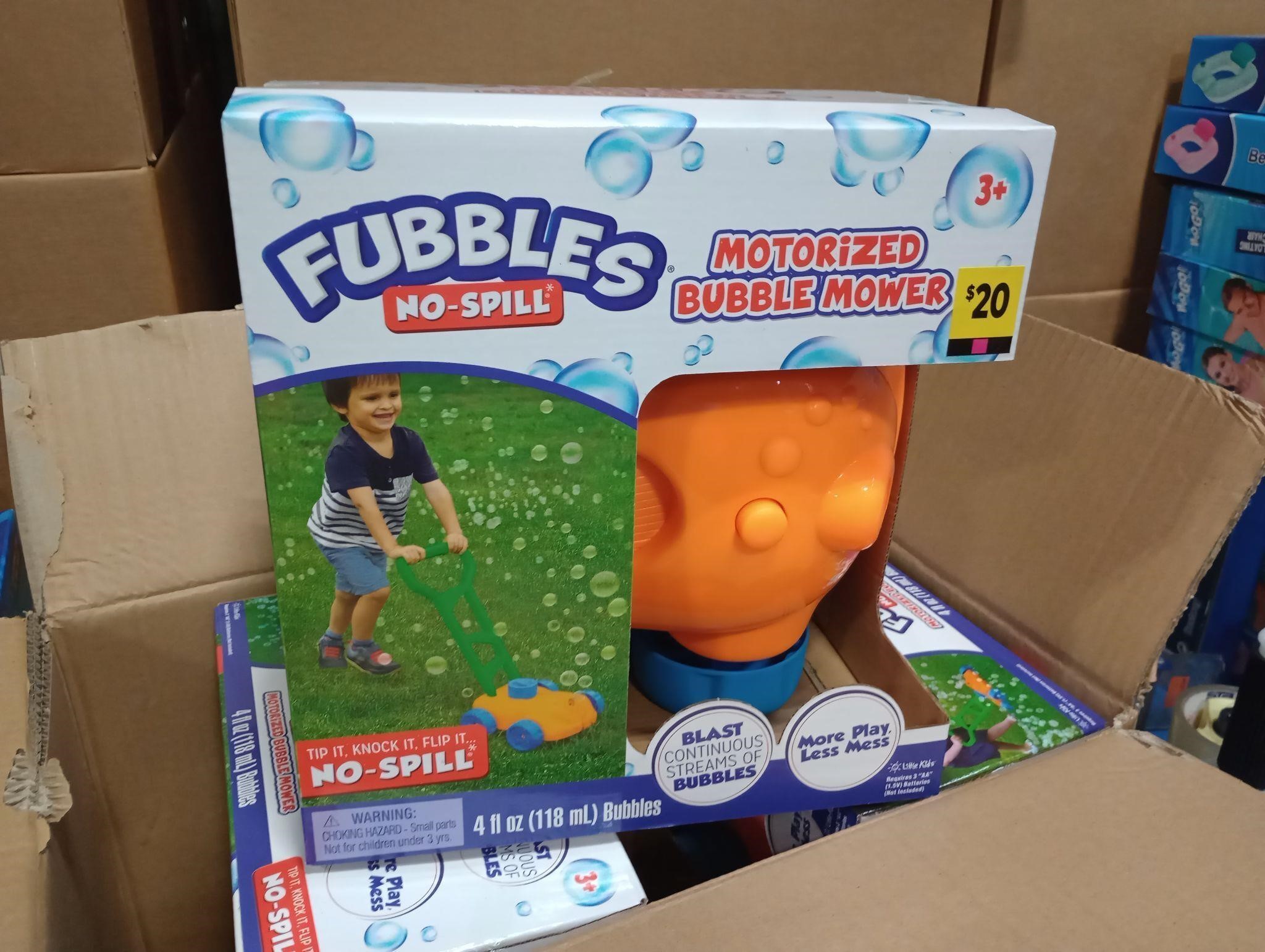 Fubbles motorized bubble mower