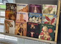 Play Boy 1972 All 12 Issues