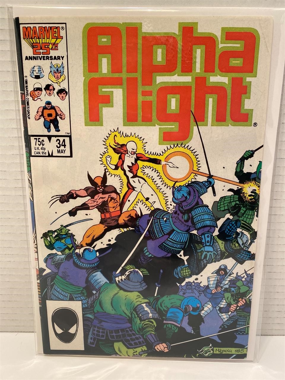 Alpha Flight #34 (2nd Lady Deathstrike)
