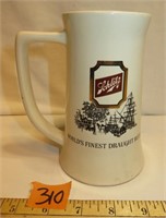 Vintage SCHLITZ Beer Ceramic Mug