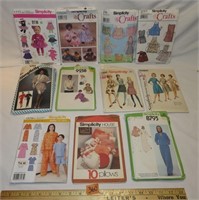 Dress & Doll Clothing & Craft Patterns Simplicity