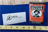 Sir Walter Raleigh & Velvet Pipe Tobacco Tins