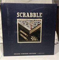 Deluxe Vintage Edition Scrabble Game