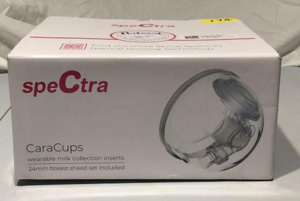 Spectra Caracups 24mm Hands Free Breast Milk Set