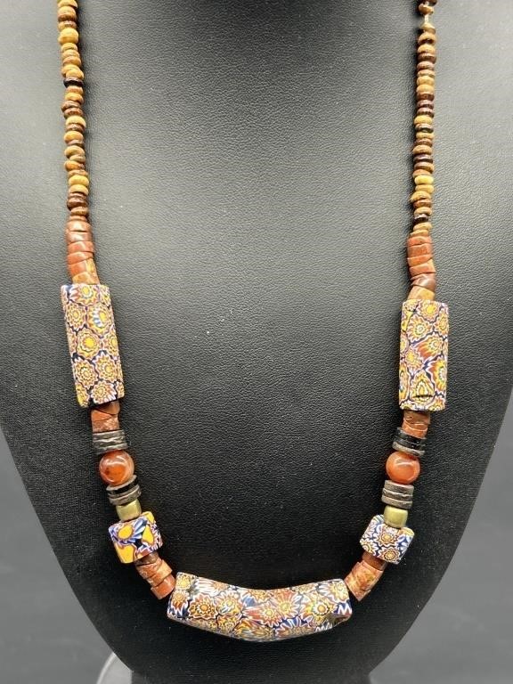 Vintage Jewelry- Stone Necklace
