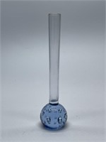 Vintage Art Glass Controlled Bubble Bud Vase