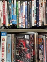 Selection of Movies on DVD & VHS, as pictured