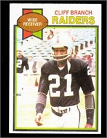 1979 Topps Cliff Branch Oakland Raiders #415