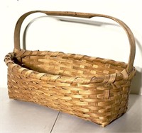 split oak basket, known to be made by