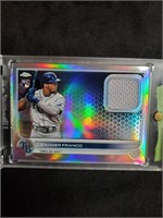 2022 Topps Chrome Wander Franco Rookie Patch Refrc