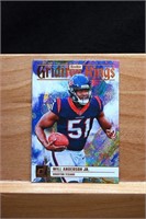 2023 Donruss Will Anderson Grid Iron Kings Rookie