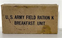 Original WW II Army K Ration Breakfast in a box by