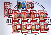 2021 Panini Contenders 49ers Star Cards.