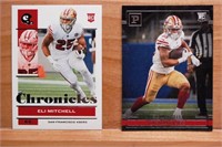 2021 Chronicles Eli Mitchell 2 Card Rookie Lot