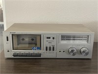 Vintage Sharp Stereo Cassette Player