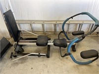 Standard Rowing Machine & Ab Exerciser