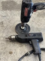 Craftsman and Black & Decker Electric Drill