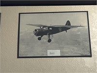 Vintage Airplane Poster on Board : 1944 AT-19