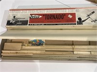 Jetco Models Tornado Vtg Wooden Airplane Kit