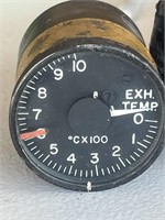 Lewis Engine Company Vtg Aircraft Temperature
