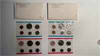 TWO 1972 UNITED STATES MINT SETS NICE PACKAGING