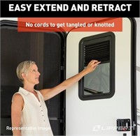 Trailer / RV Window Shade for Entry Doors