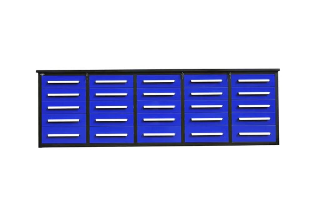 Steelman 10' 25 Drawer Workbench, Blue