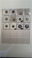 12 ASSORTED PROOF COINS