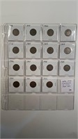 1898-1912 LIBERTY NICKEL COLLECTION 15 COIN SET