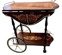 Italian Serving Cart, purchased at the factory in