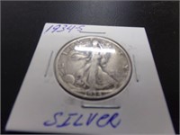 1934s silver 1/2 dollar