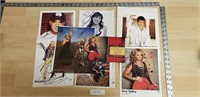 Lot of Autographed country singer Photos