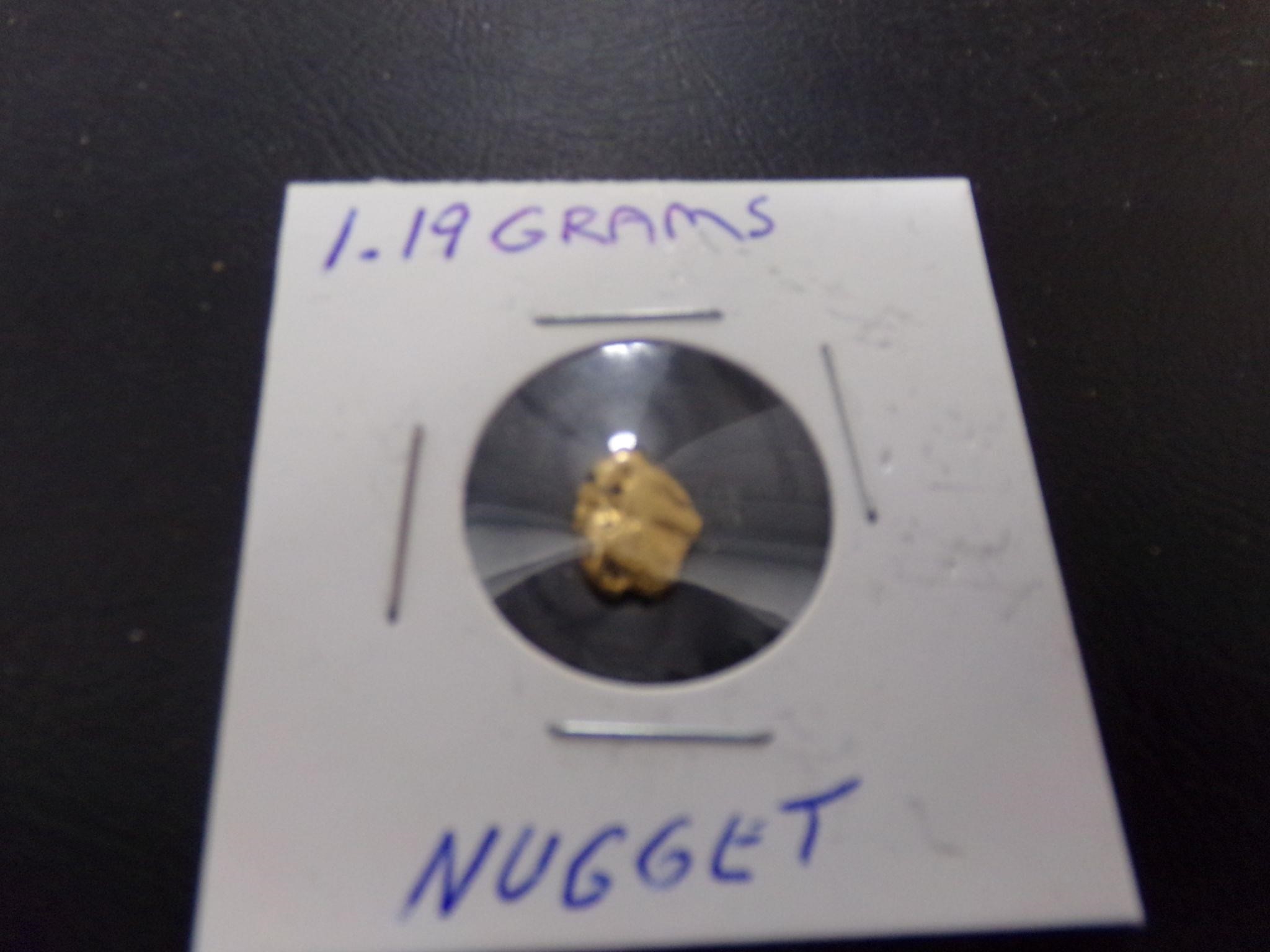 1-19Gram gold nugget