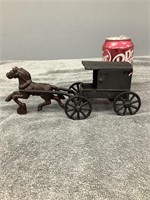 Cast Iron Amish Buggy