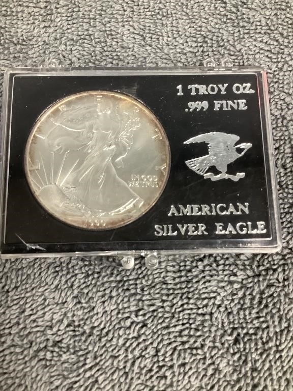 1 Troy Oz American Silver Eagle  .999 Fine