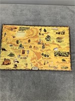 Star Wars Wall Map of Tatooine