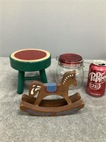 Watermelon Wood Mini Stool & More